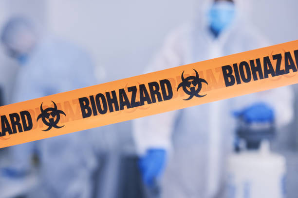 Professional Trauma Scene Cleanup technician working in Louisville, IL